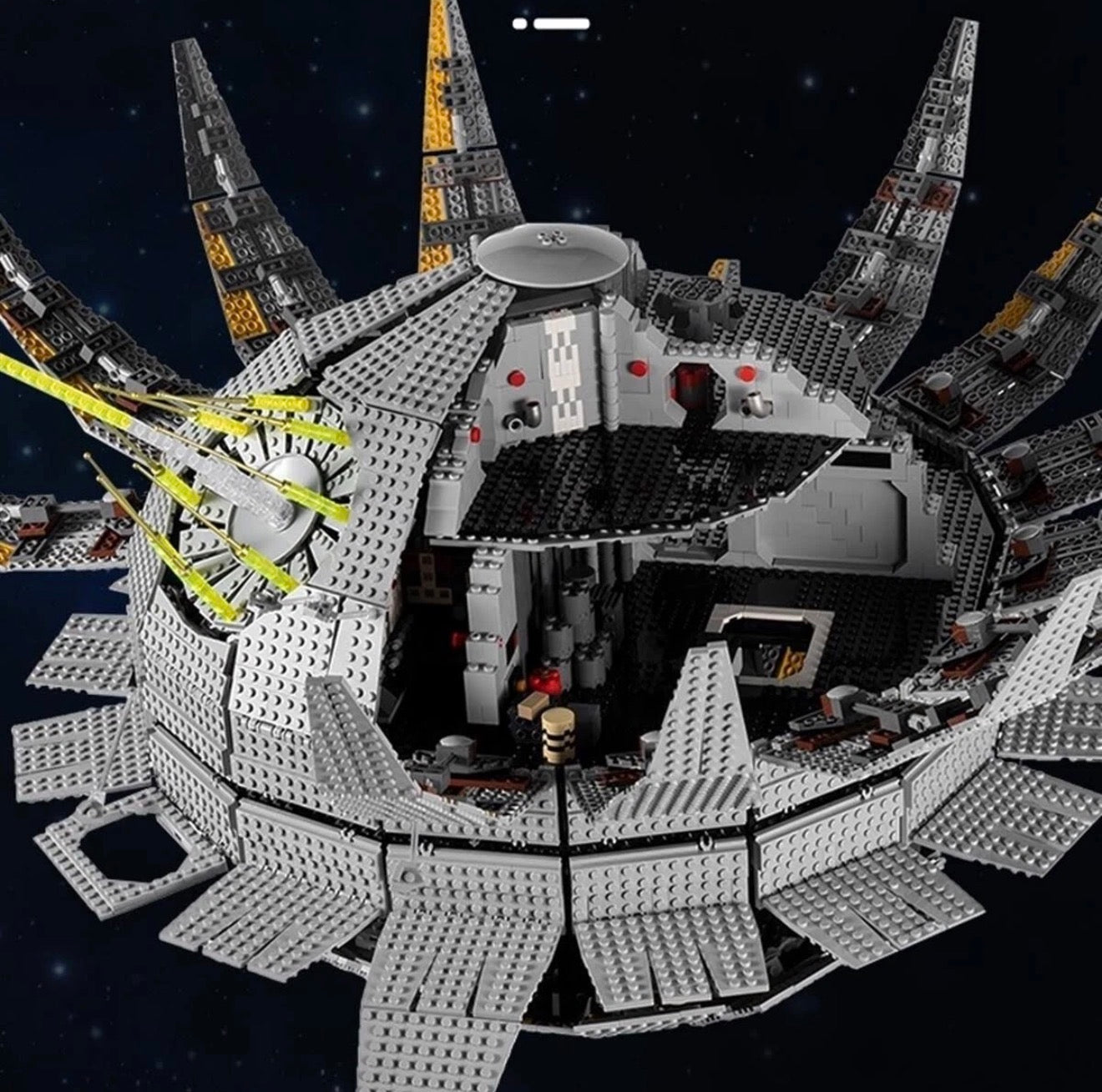 Mould King 21034 Death Planet Space Station Display Set – 7,008 Pieces - RETIRED / LIMITED EDITION