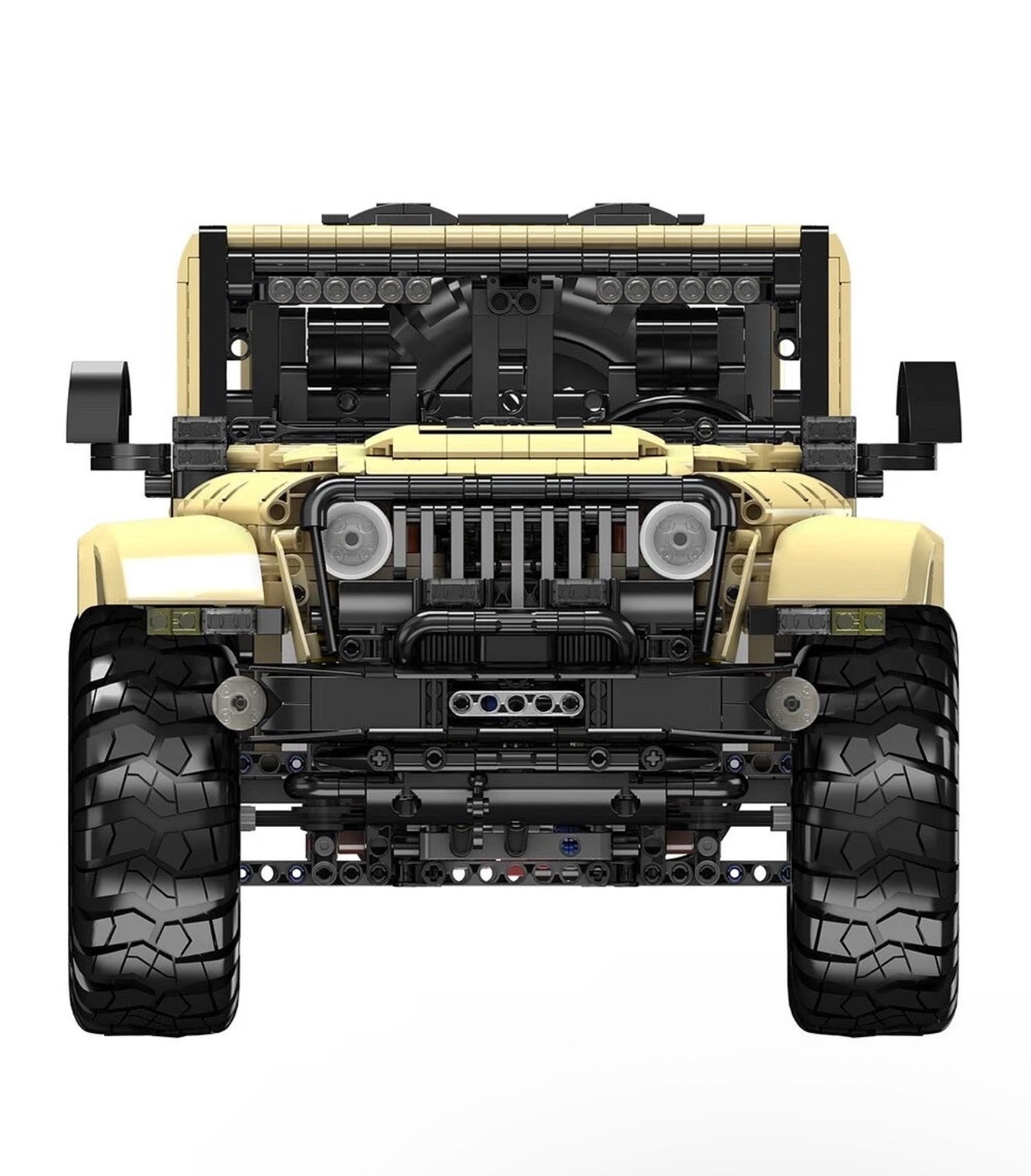 Mould King 13184 Technic Style Remote Control Car RC JEEP Wrangler Off-road SUV – 3,621 Pieces