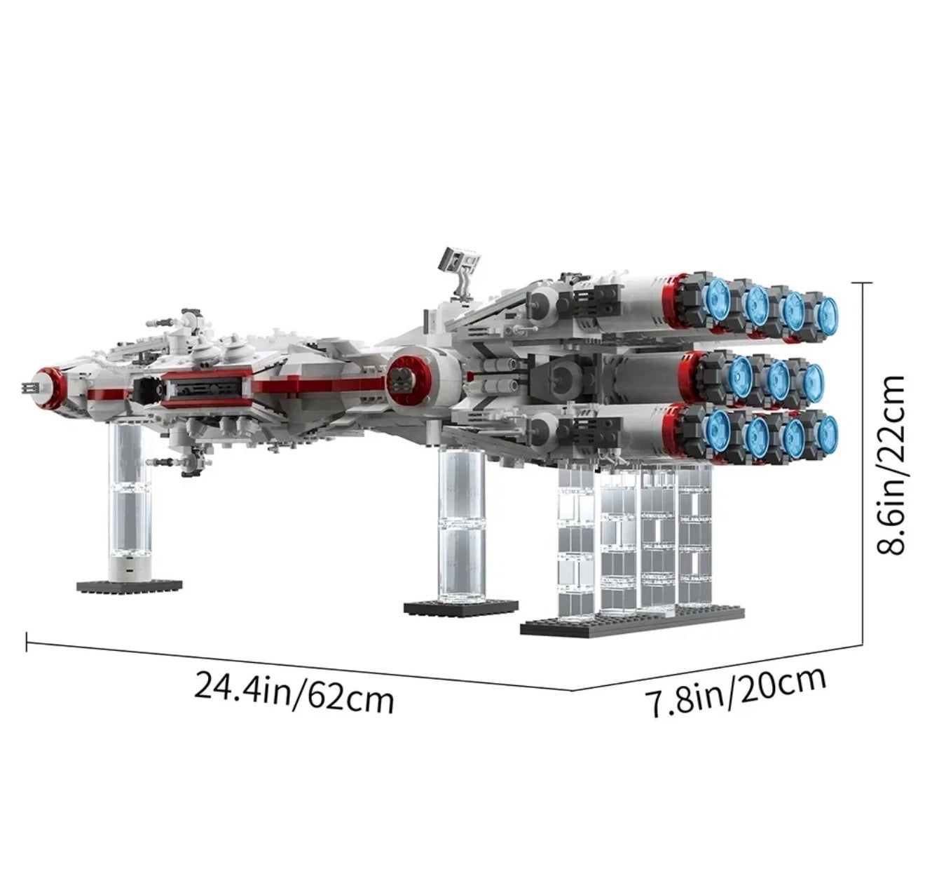MOULD KING 21003 Tantive IV Starship – 2,905 Pieces - Retired / Limited Edition