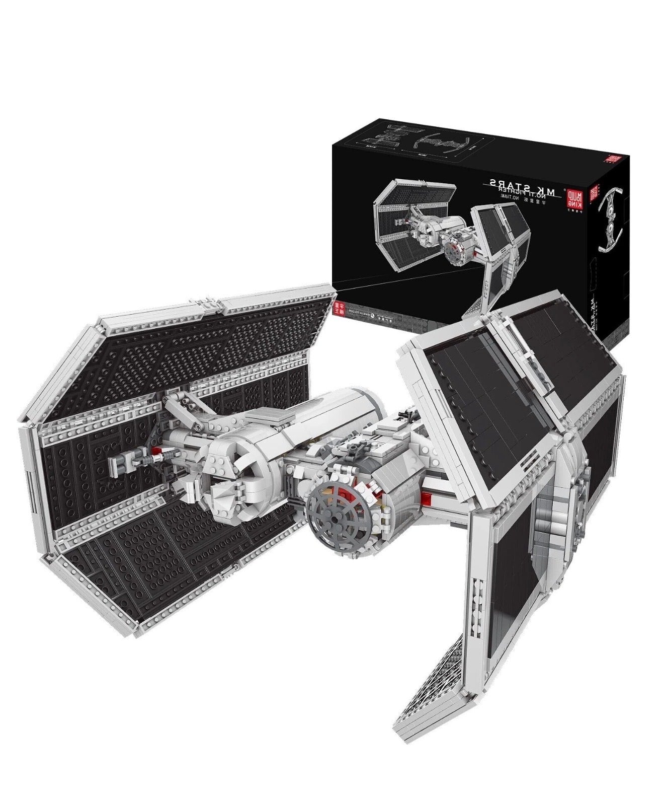 MOULD KING 21048 TIE Fighter Spaceship – 3,616 Pieces - Retired / Limited Edition