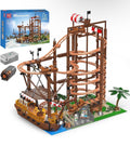 Mould King 11013 Motorized Technic Pirate Roller Coaster – 2,174 Pieces