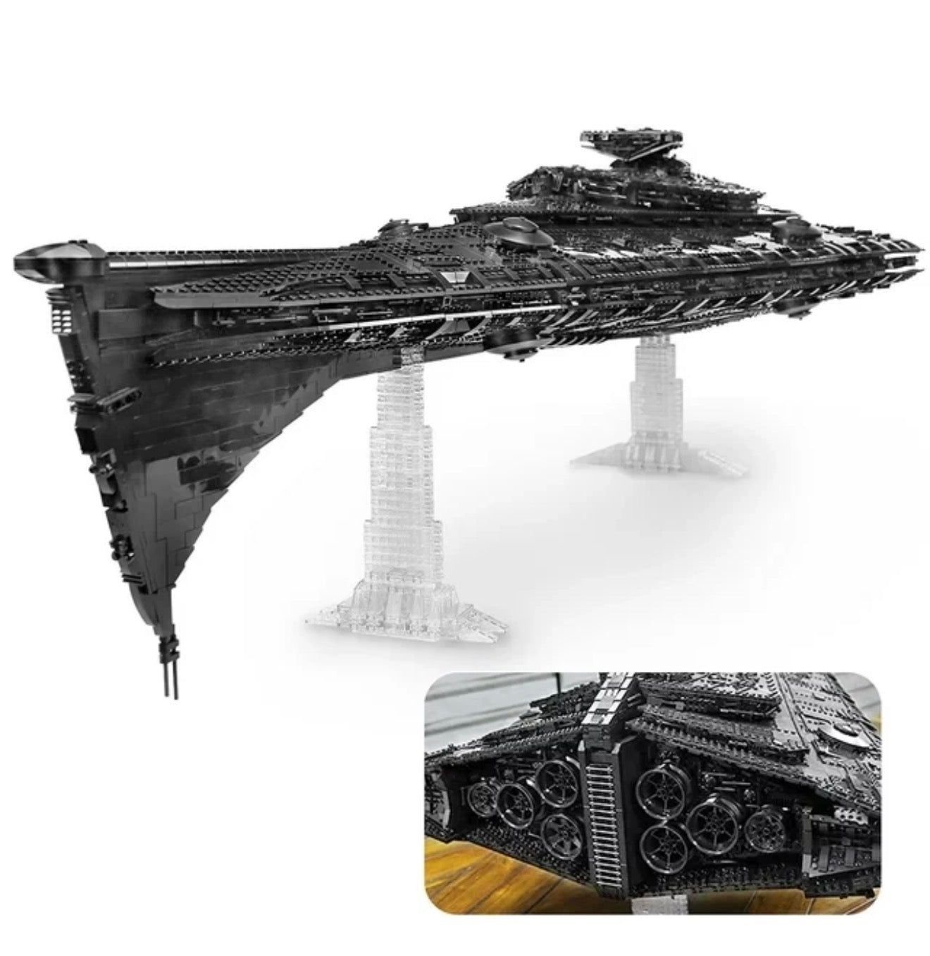 MOULD KING 21004 Eclipse-Class Dreadnought – 10,368 Pieces | Retired / Limited Edition