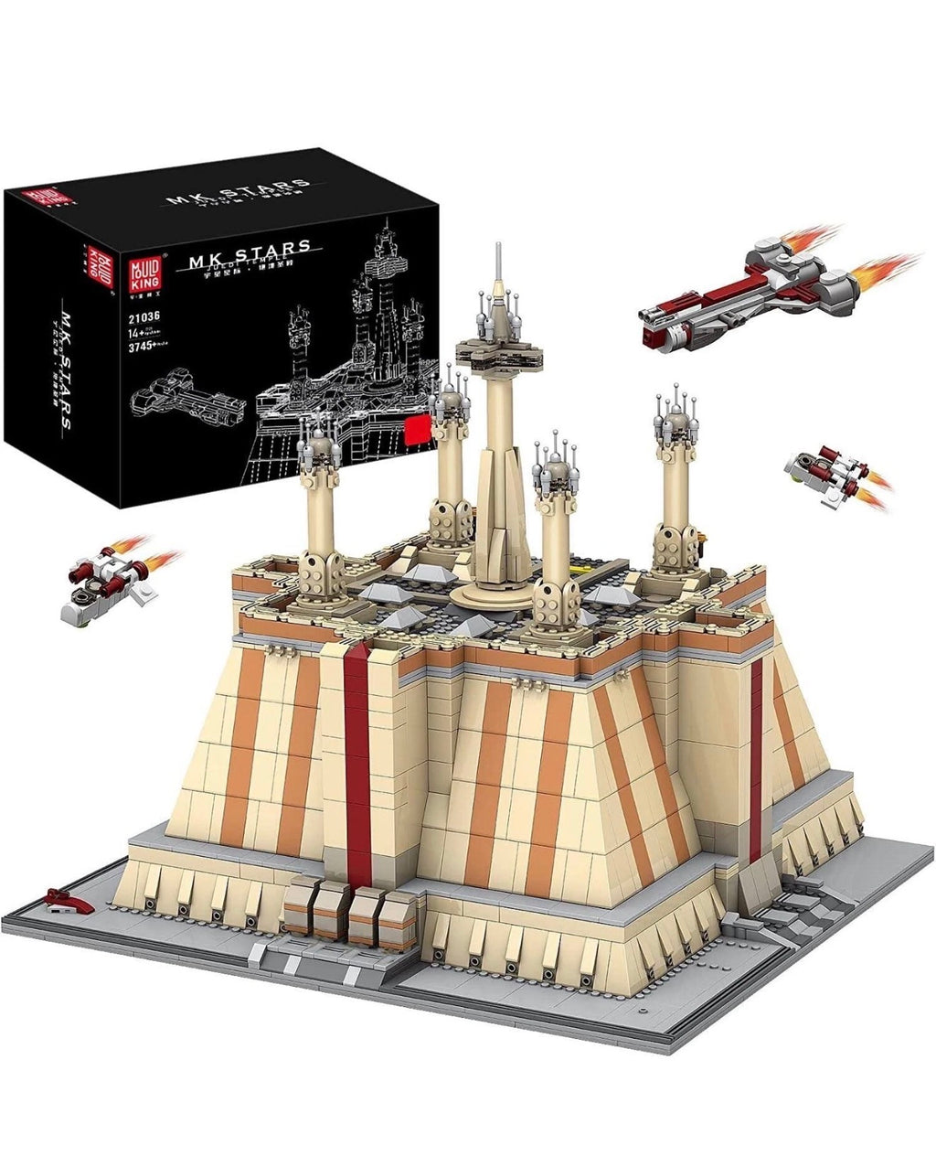 Mould King 21036 Jedi Temple – 3,745 Pieces - RETIRED / LIMITED EDITION