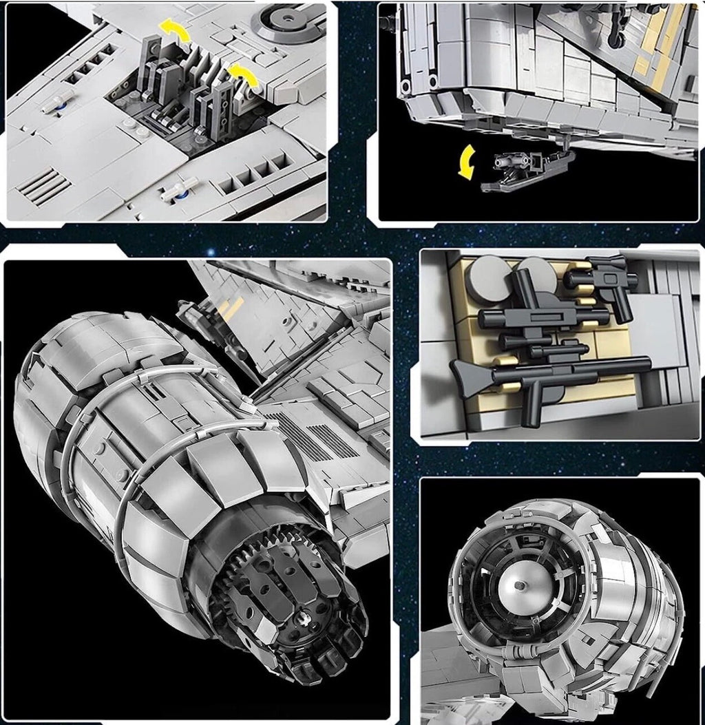 MOULD KING 21023 Large Razor Crest Starship – 5,018 Pieces
 - Retired / Limited Edition