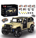 Mould King 13184 Technic Style Remote Control Car RC JEEP Wrangler Off-road SUV – 3,621 Pieces