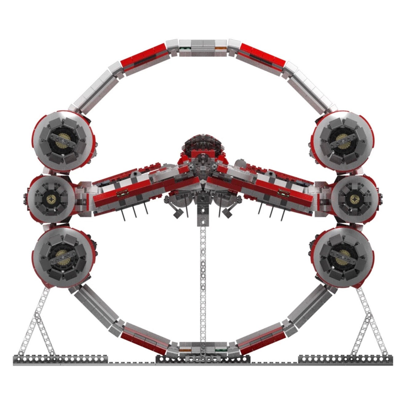 MOULD KING 21047 Interstellar Ring Fighter – 6,003 Pieces - RETIRED / LIMITED EDITION