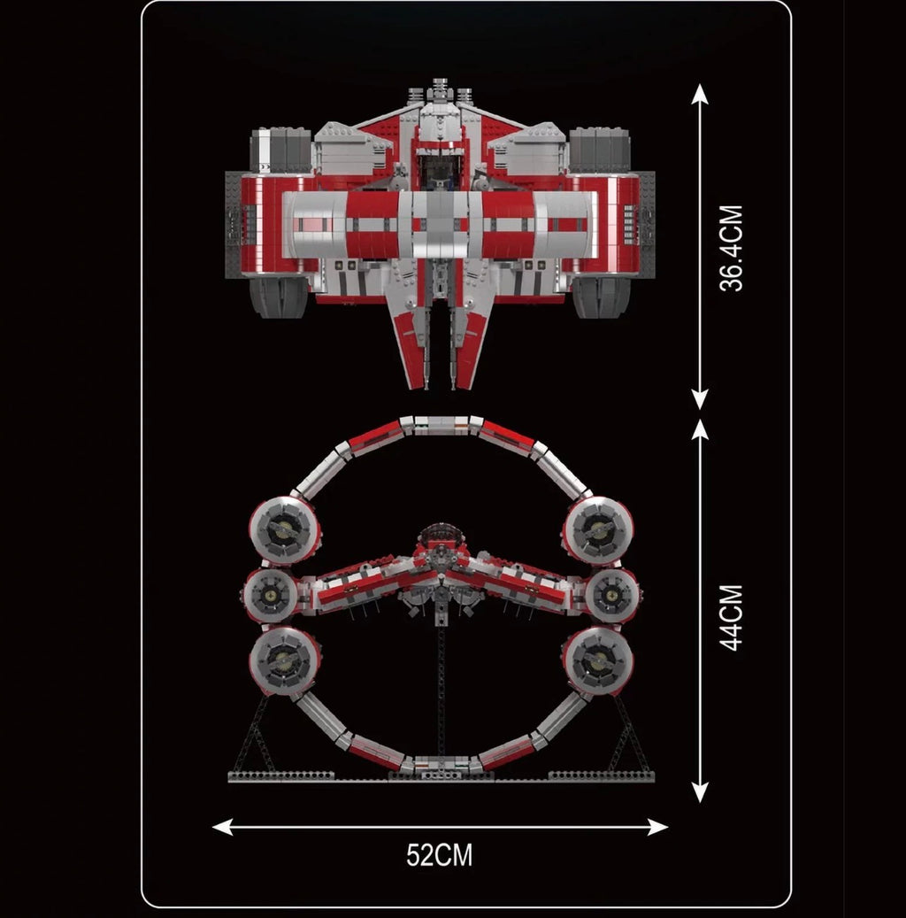 MOULD KING 21047 Interstellar Ring Fighter – 6,003 Pieces - RETIRED / LIMITED EDITION