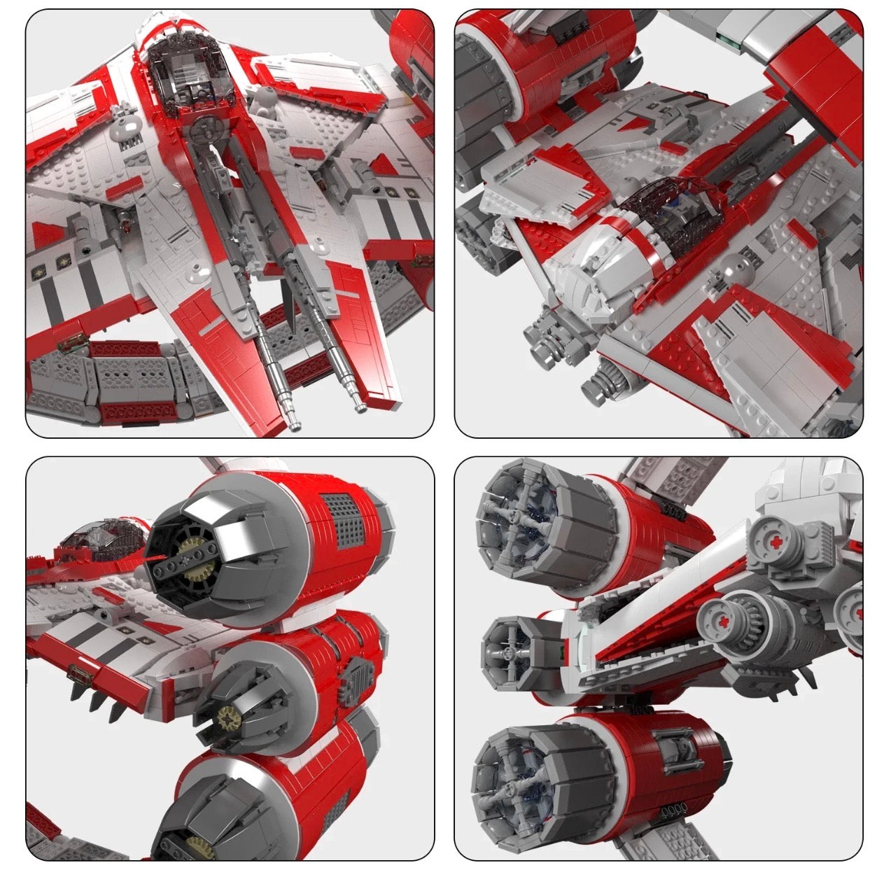 MOULD KING 21047 Interstellar Ring Fighter – 6,003 Pieces - RETIRED / LIMITED EDITION