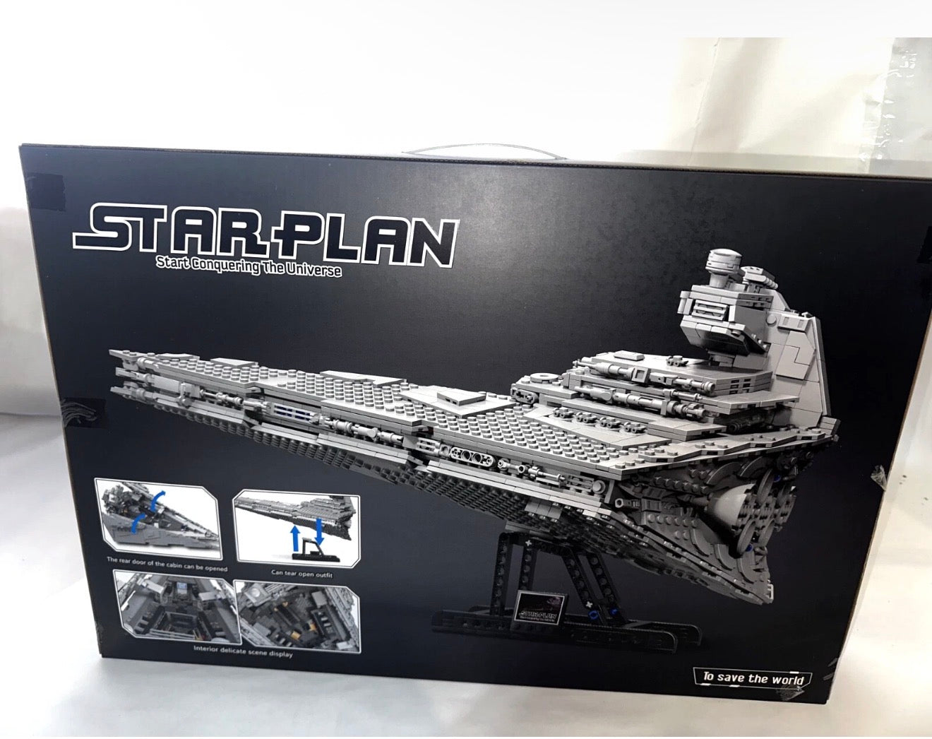STAR PLAN T2047 Imperial Star Destroyer Building Set – 2,326 Pieces