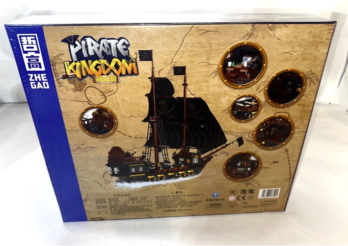 Pirate Kingdom 982005 Pirates of Caribbean Black Ship – 1,352 Pieces