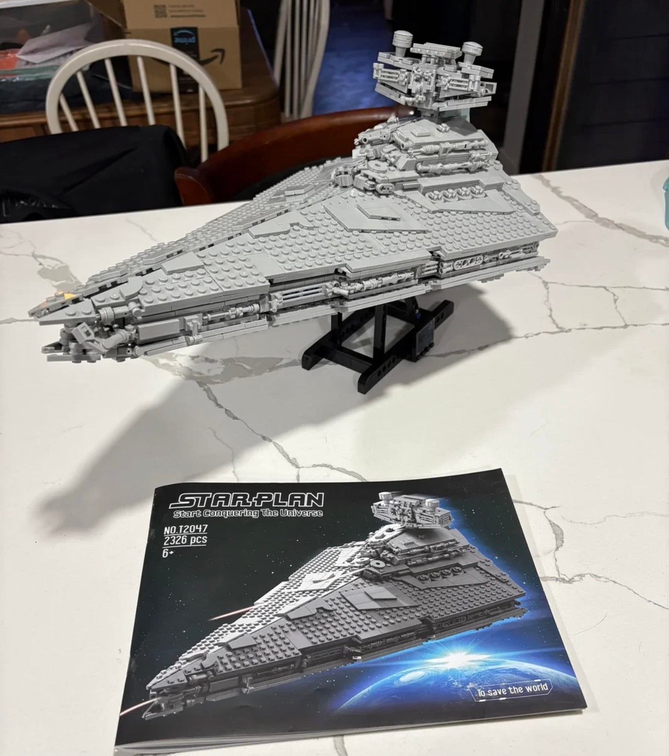 STAR PLAN T2047 Imperial Star Destroyer Building Set – 2,326 Pieces