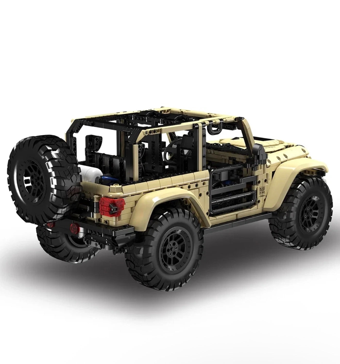 Mould King 13184 Technic Style Remote Control Car RC JEEP Wrangler Off-road SUV – 3,621 Pieces