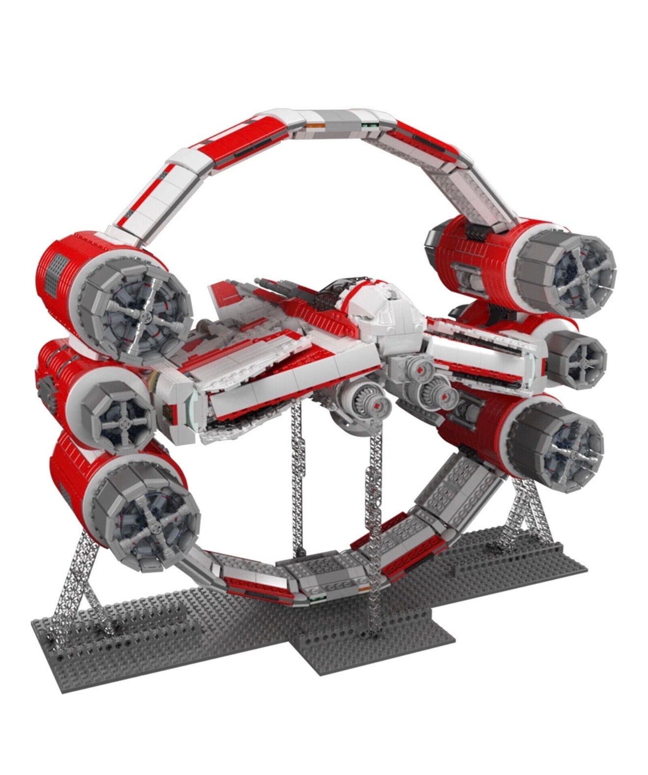 MOULD KING 21047 Interstellar Ring Fighter – 6,003 Pieces - RETIRED / LIMITED EDITION
