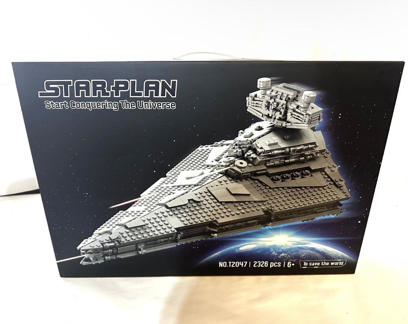 STAR PLAN T2047 Imperial Star Destroyer Building Set – 2,326 Pieces