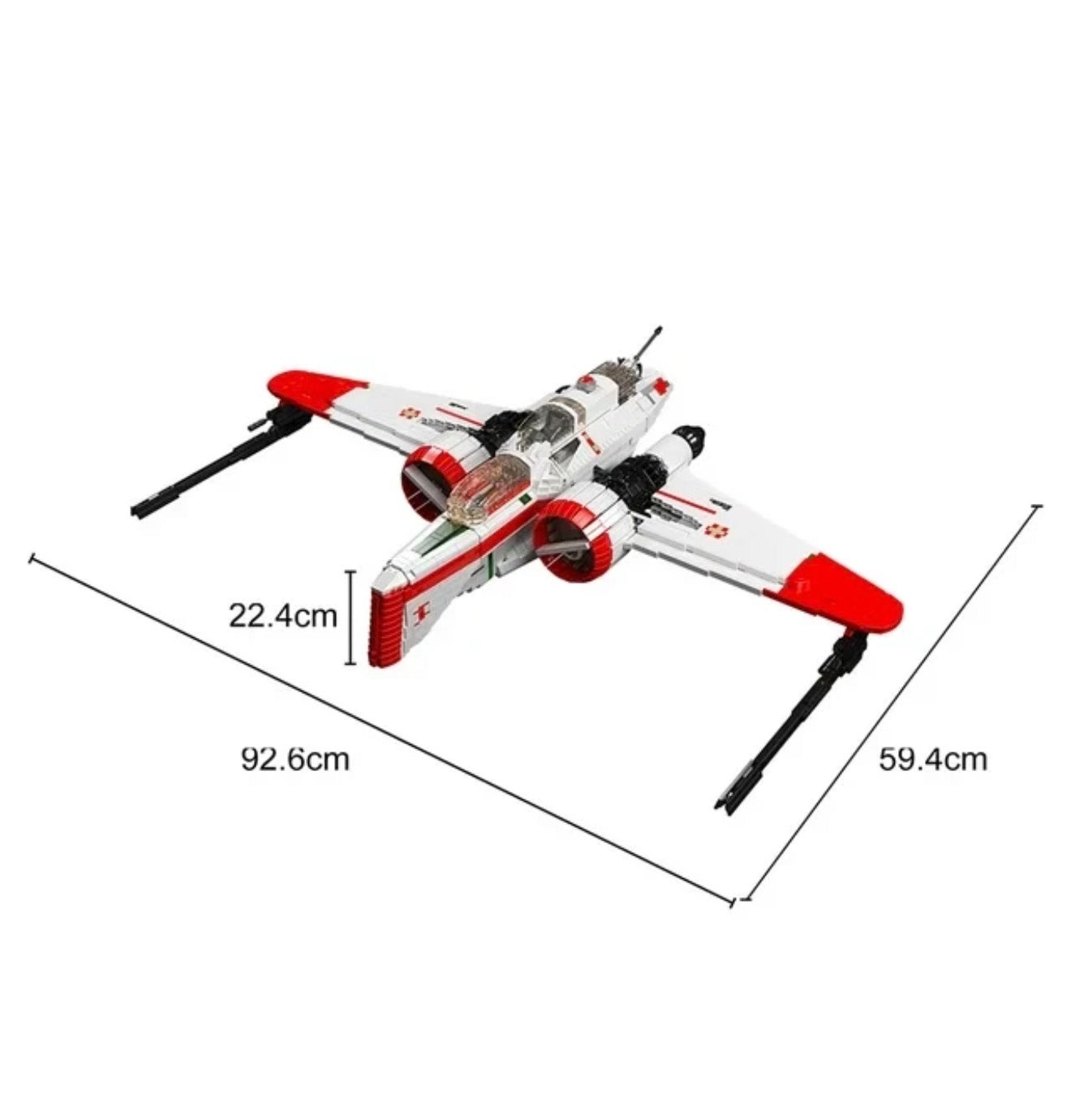 Mould King 21044 ARC-170 Starfighter Building Set – 4,698 Pieces - RETIRED / LIMITED EDITION