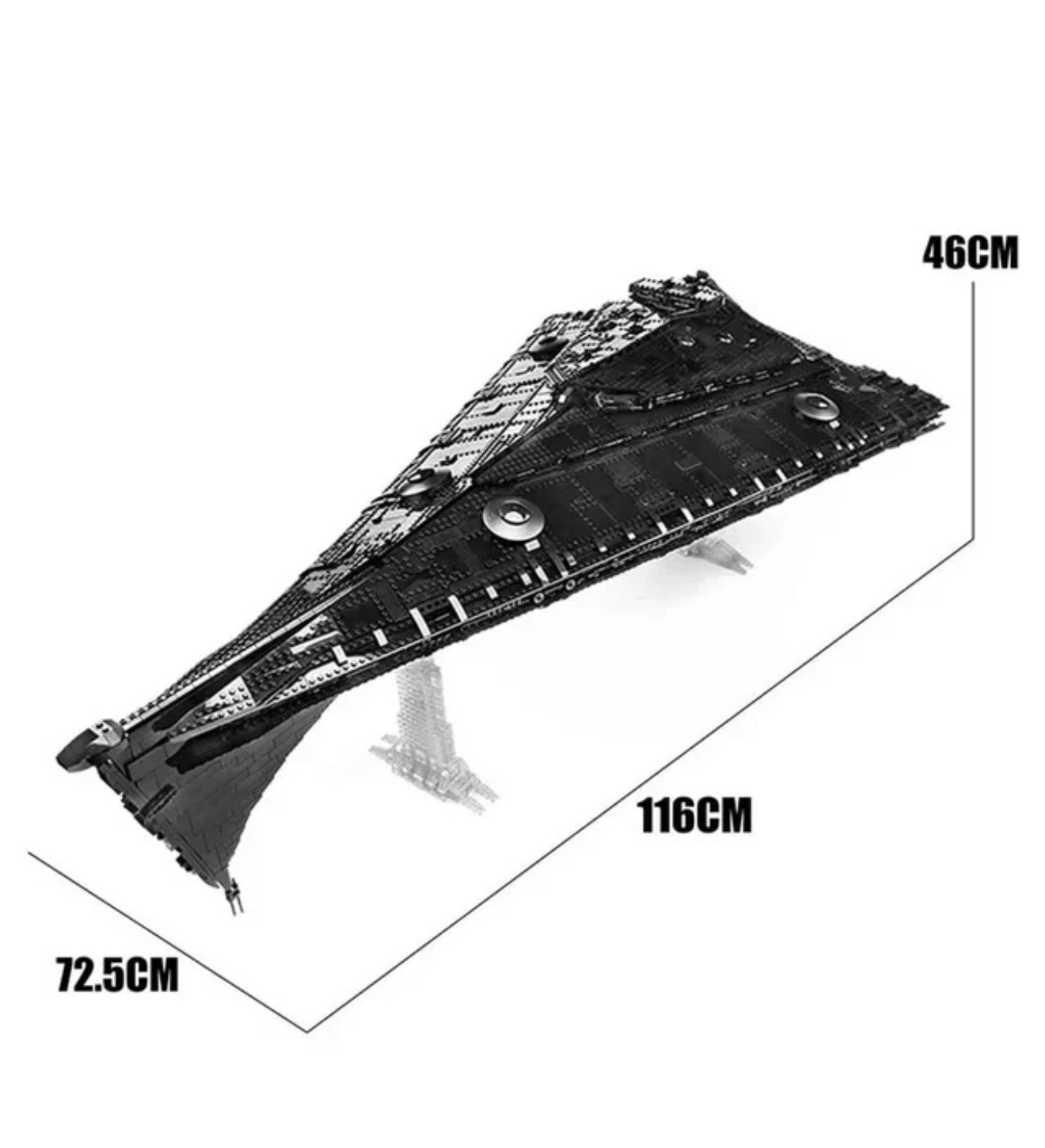 MOULD KING 21004 Eclipse-Class Dreadnought – 10,368 Pieces | Retired / Limited Edition
