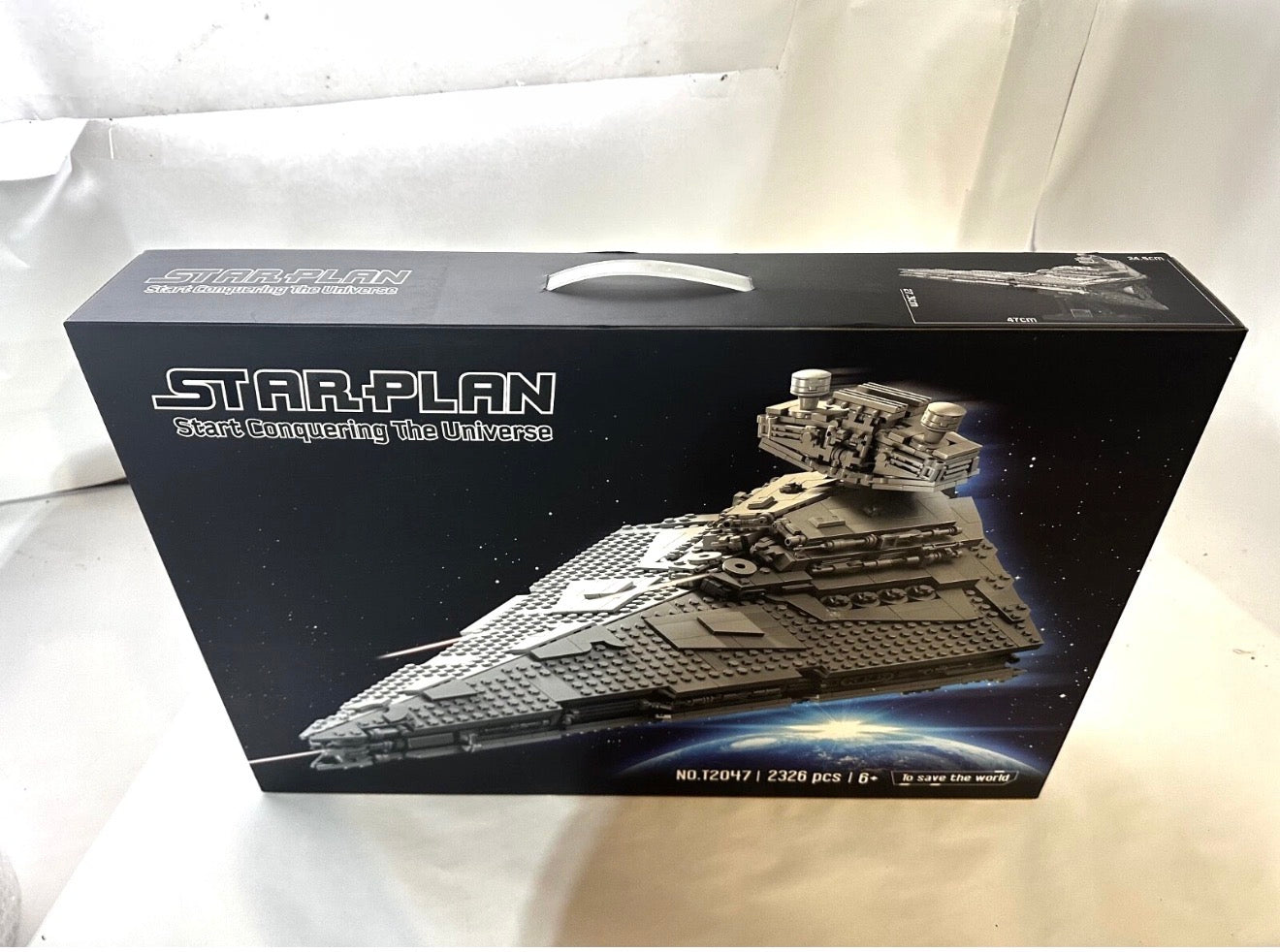 STAR PLAN T2047 Imperial Star Destroyer Building Set – 2,326 Pieces