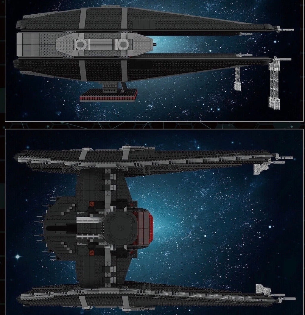 Mould King 21025 Kylo Ren TIE Silencer Display Set – 3,758 Pieces - RETIRED / LIMITED EDITION